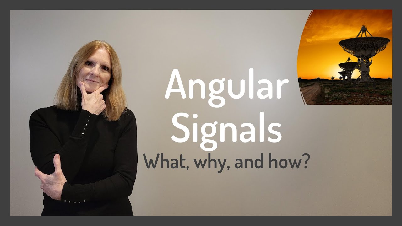 AngularExcerpts's tweet card. Angular Signals: What? Why? and How?