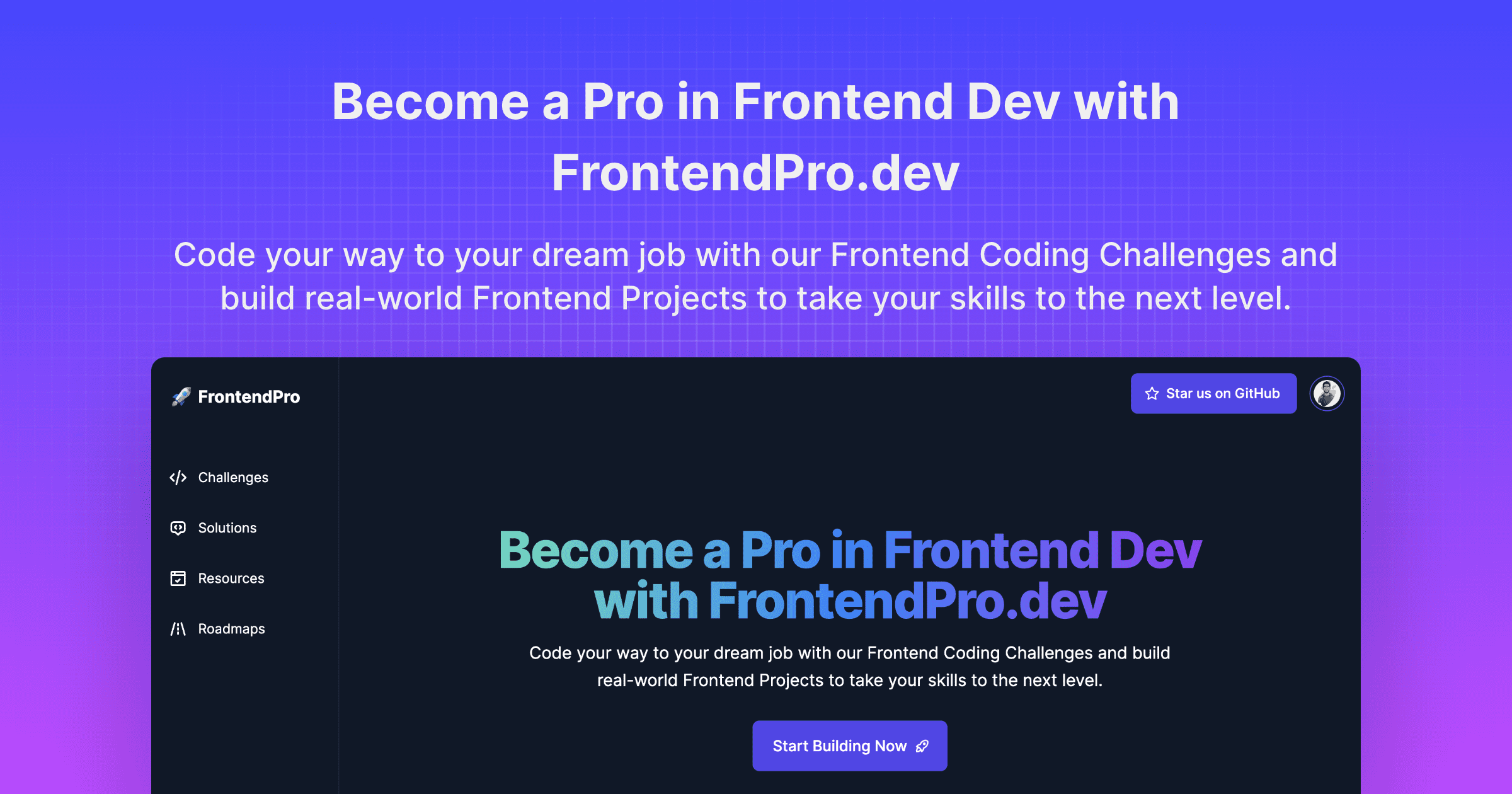 thefierycoder's tweet card. Code your way to your dream job with our Frontend Coding Challenges and build real-world Frontend Projects to take your skills to the next level.