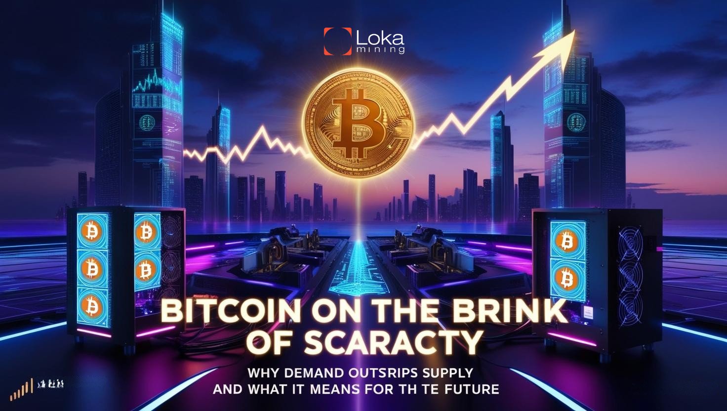 lokamining's tweet card. On May 13, 2025, Coinbase’s Head of Institutional Strategy made a statement that sent shockwaves through the crypto market: current demand for Bitcoin far exceeds miners’ ability to produce new...