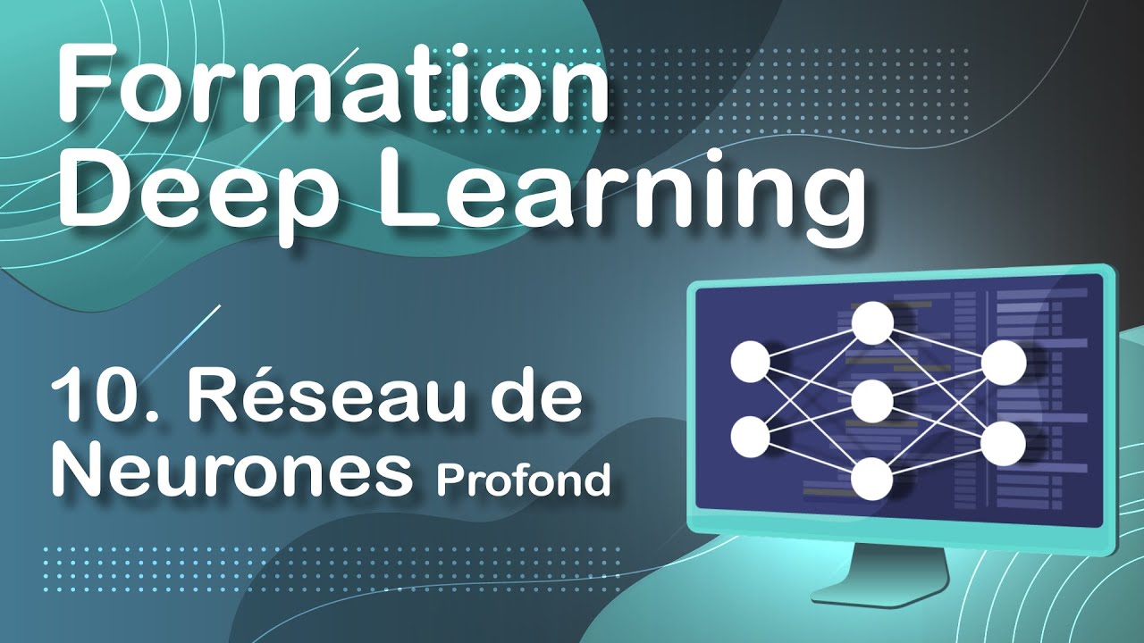MLearnia's tweet card. RÉSEAU DE NEURONES PROFOND - DEEP LEARNING 10