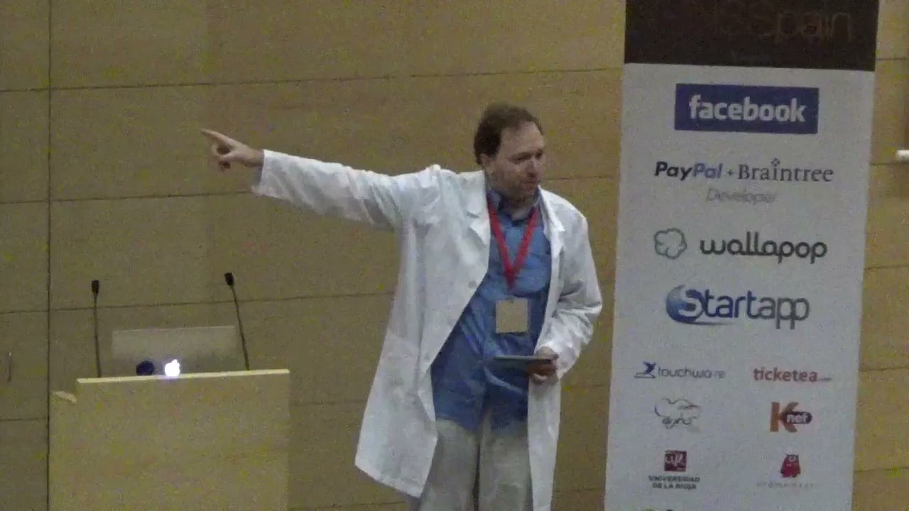 NSSpain's tweet card. NSSpain 2014: "Swift and C" by Mike Ash