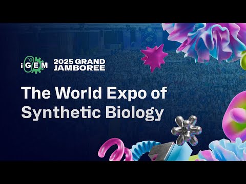 iGEM's tweet card. The iGEM Grand Jamboree: Your ticket to the future!