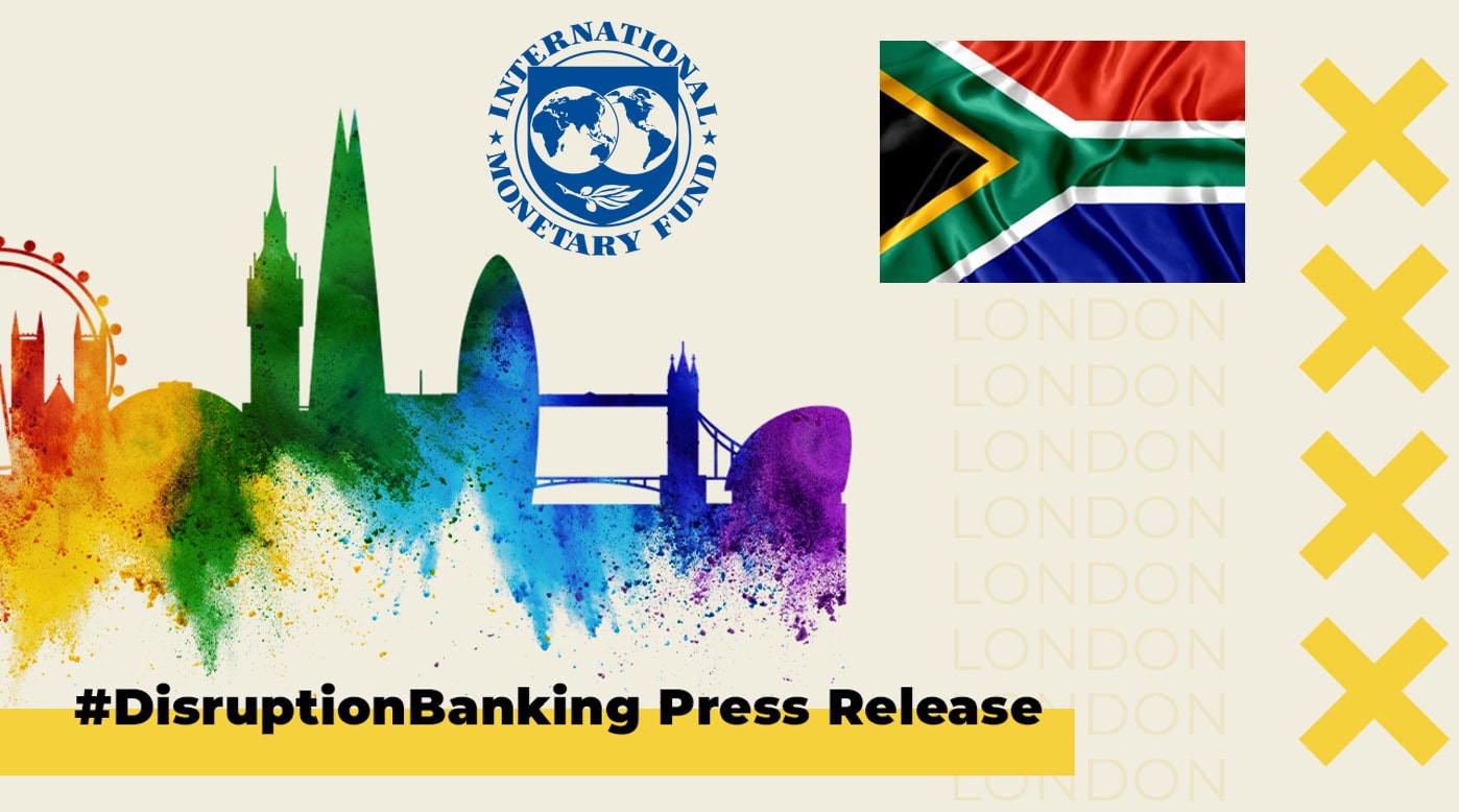 DisruptionBank's tweet card. Washington, DC – December 9, 2025: An International Monetary Fund (IMF) team led by Delia Velculescu visited South Africa on December 1-8 to hold meetings IMF’s 2025 Article IV consultation warns...