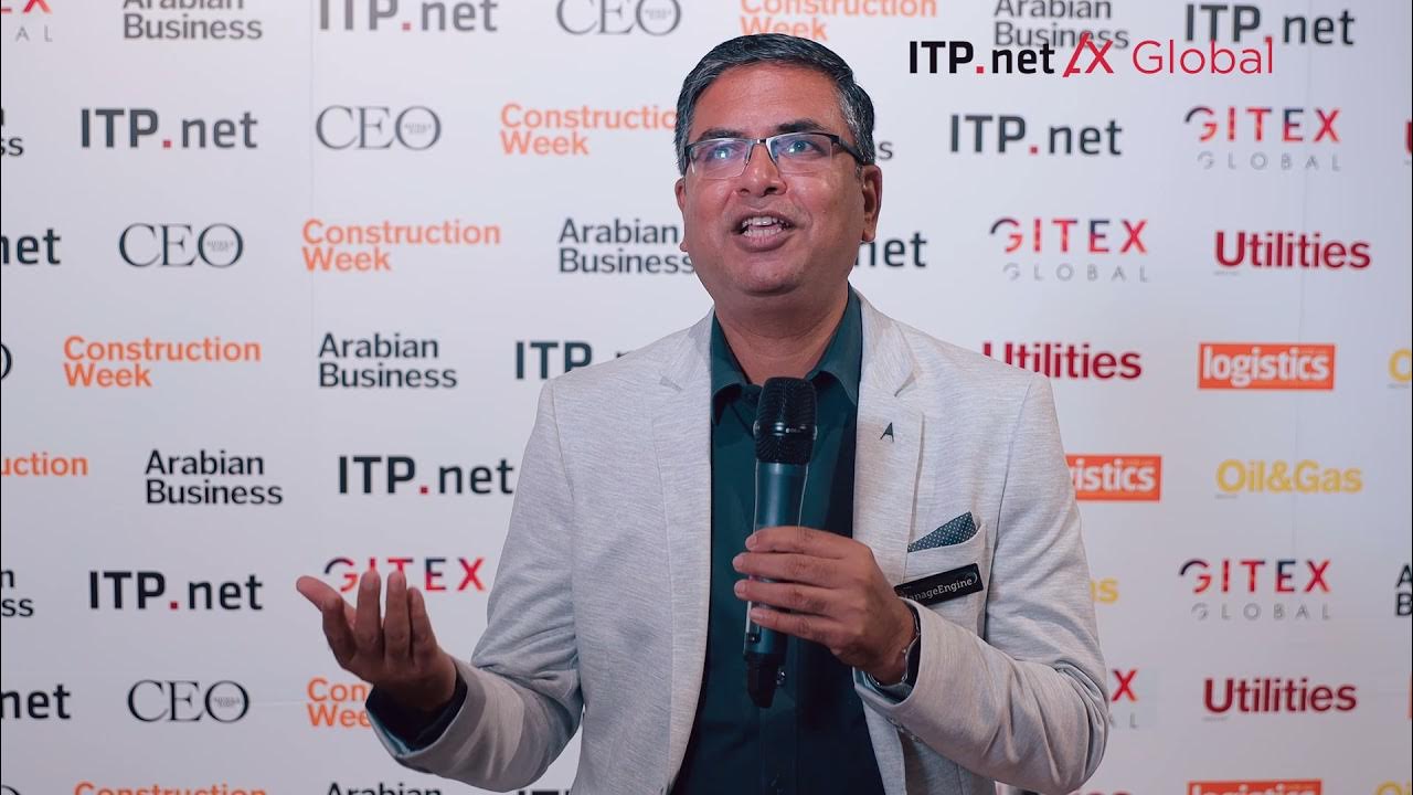 ManageEnginePAM's tweet card. GITEX 2021: ManageEngine spotlights the need for unified endpoint...