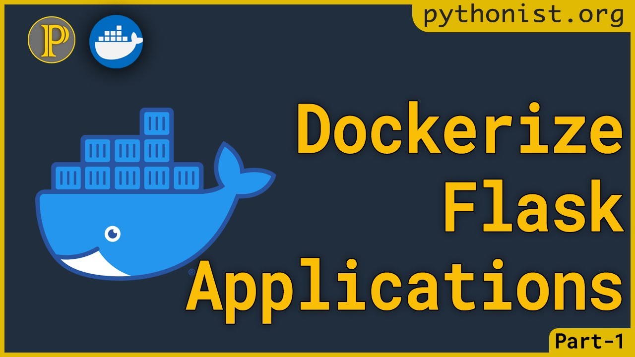 aPythonist's tweet card. How to Containerize a Flask application using Docker? | P-1