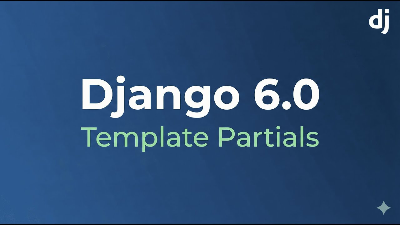 GabrielTrouve's tweet card. Django 6.0 : Template Partials avec HTMX – Démo !