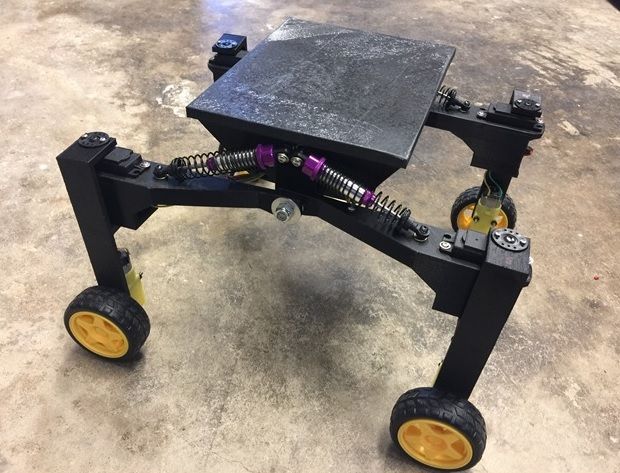 arduino_servo's tweet card. Tutorial en el que los chicos de Electronhacks nos explican como construirnos uno nosotros mismos con una placa Arduino 101 e impresión 3D