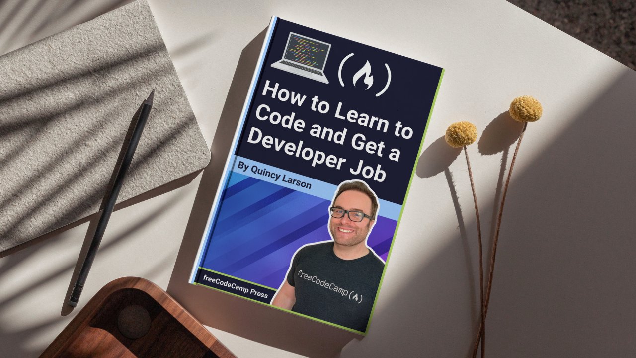 freeCodeCamp's tweet card. If you want to learn to code and get a job as a developer, you're in the right place. This book will show you how. And yes this is the full book – for free – right here on this page of freeCodeCamp....