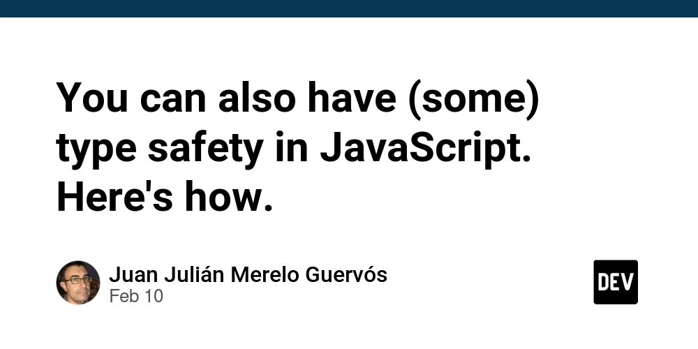 prod42net's tweet card. Destructuring for type safety in JavaScript Juan Julián...