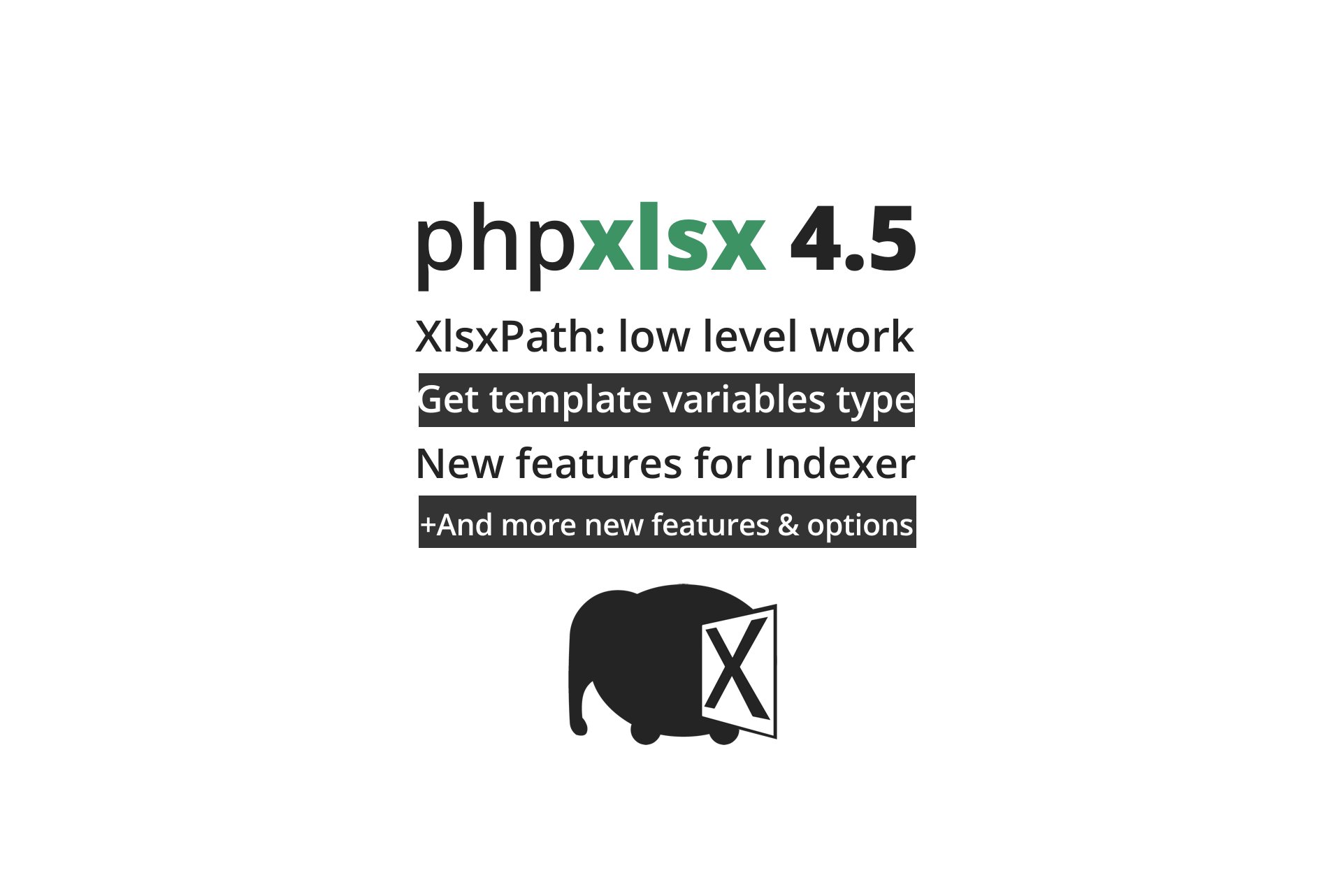 NarceaLabs's tweet card. Estamos encantados de anunciar que phpxlsx ha alcanzado una nueva versión. Este último lanzamiento incluye una serie de potentes nuevos métodos y características, detallados más abajo. Puedes...