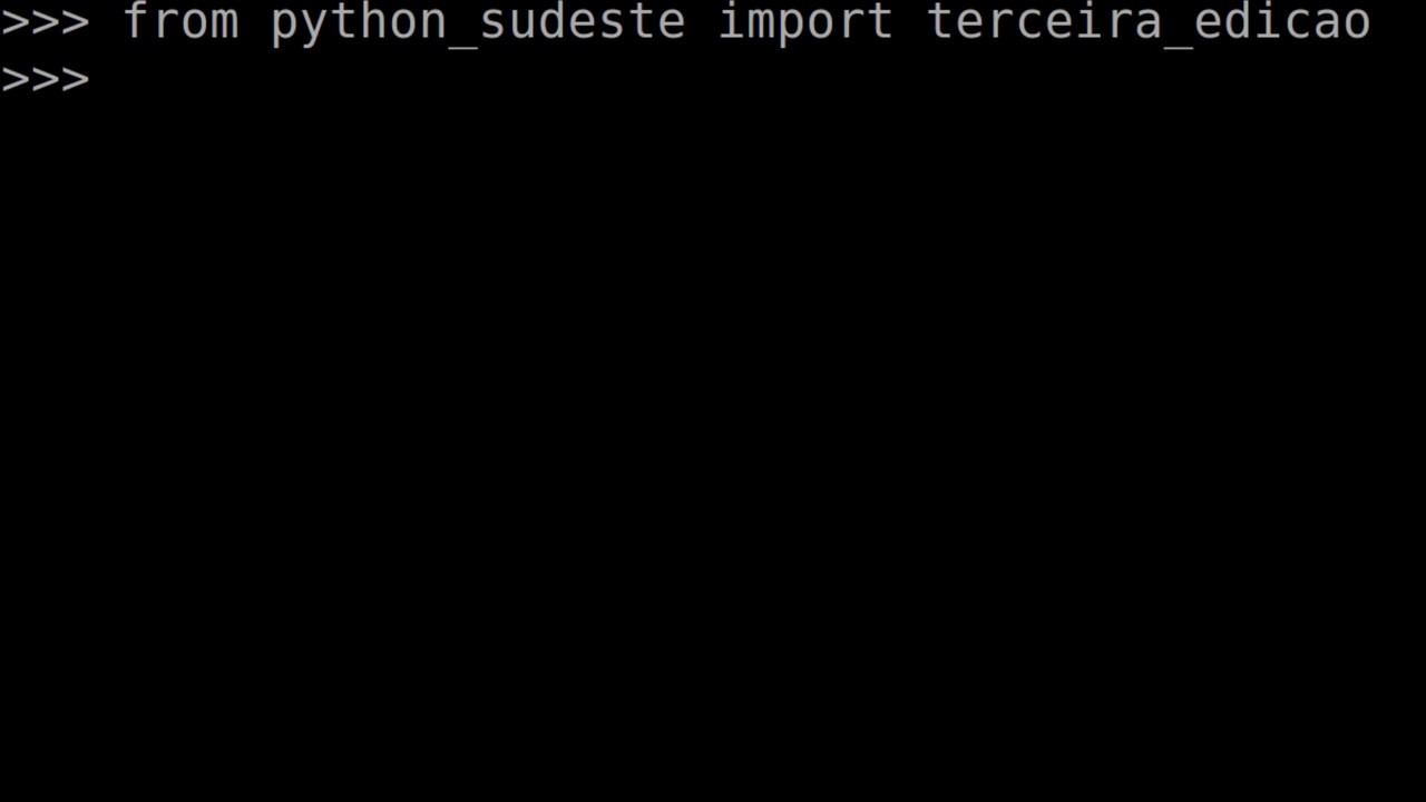 python_sudeste's tweet card. Chamada Python Sudeste 2018