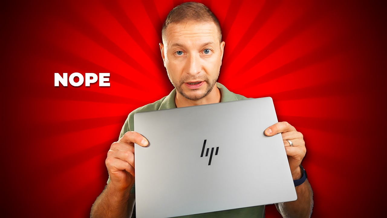 BarryVanLeeuwen's tweet card. my first and last HP laptop