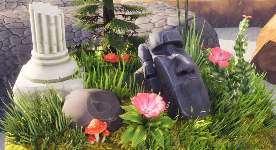 AssetsDc's tweet card. With the Stylized 3D Environments Pack, enhance your project with a hand-painted, low-poly, stylized visual style.The versatility of the hand-painted stylized style makes it usable across various...