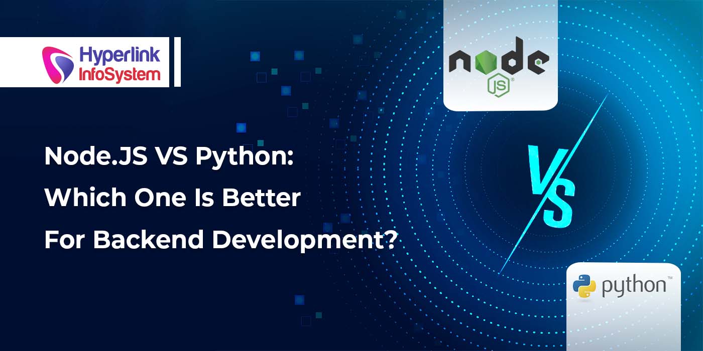 hyperlinkinfo's tweet card. Confused about which one to choose between Node.JS and Python development? Here is the guide that can help you a bit. Read along.