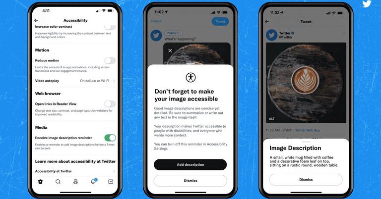 Tweet card summary image