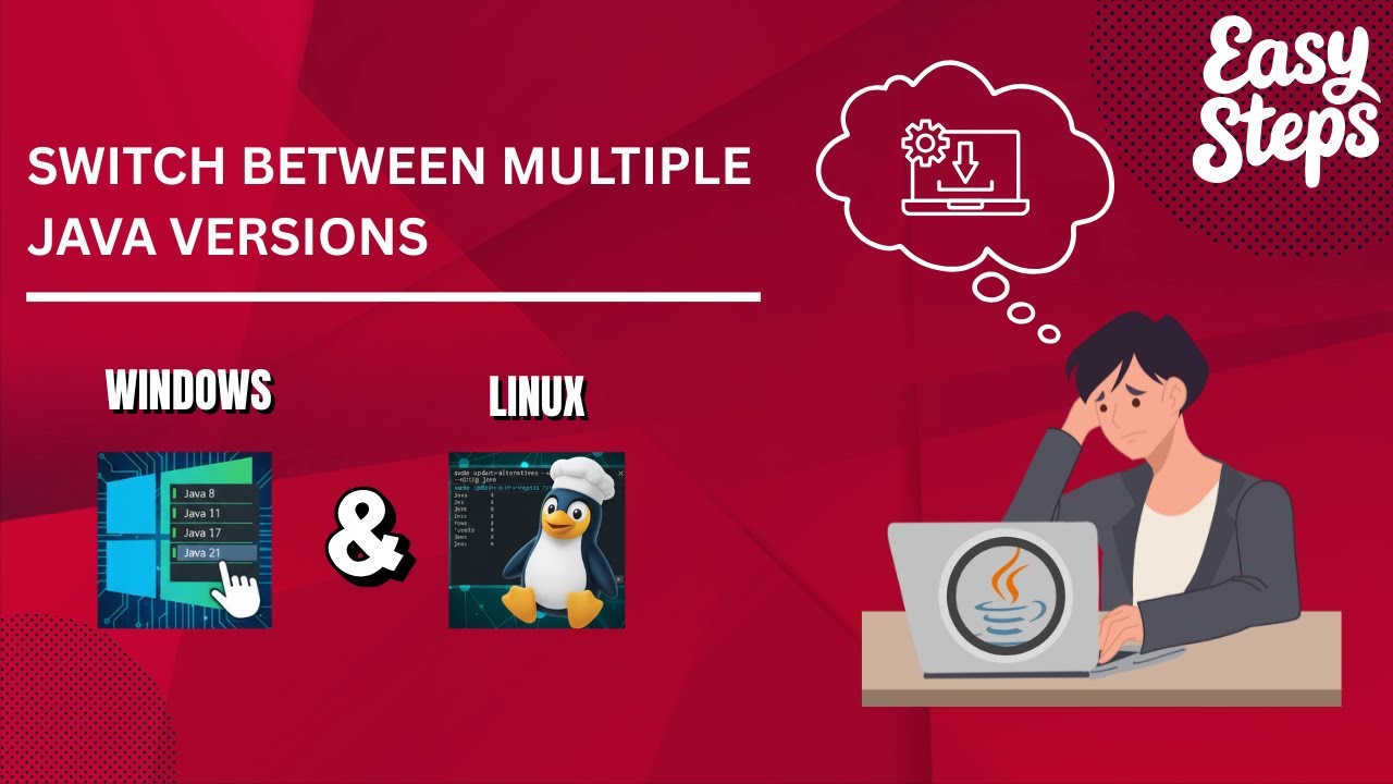 alwynedison's tweet card. Switch Between Multiple Java Versions on Windows & Linux | No...