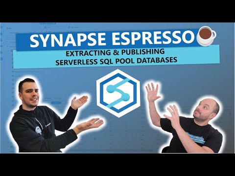 SQLStijn's tweet card. Synapse Espresso: Extracting And Publishing Serverless SQL Pool...