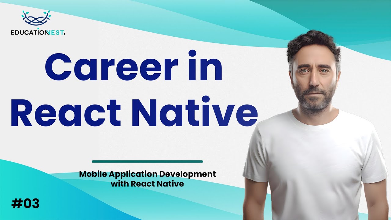 EducationNest's tweet card. Mastering React Native: Your Career Guide in 2024!