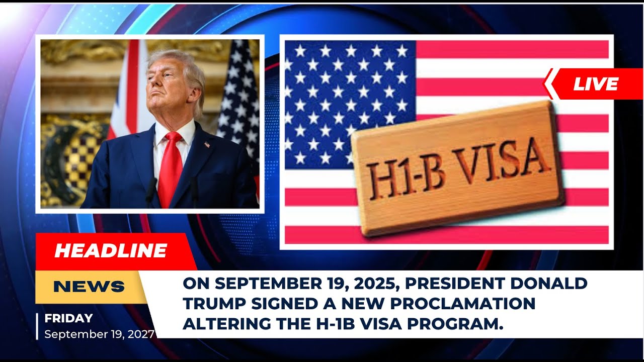 arc_tutorials's tweet card. Trump’s New H-1B Visa Rule | $100,000 H1B Fee, H1B News 2025 #h1bup...