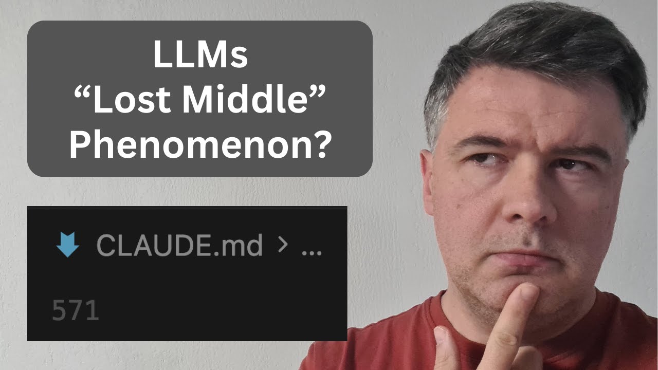 PovilasKorop's tweet card. CLAUDE.md: Important Guidelines on Top or at the Bottom?