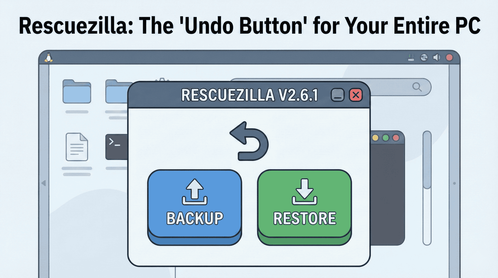 alldaylinuxcom's tweet card. Comprehensive review of Rescuezilla v2.6.1 (2025). Learn how this free Clonezilla GUI delivers secure boot fixes, Ubuntu 24.10/25.04 support, and the return of Image Explorer.