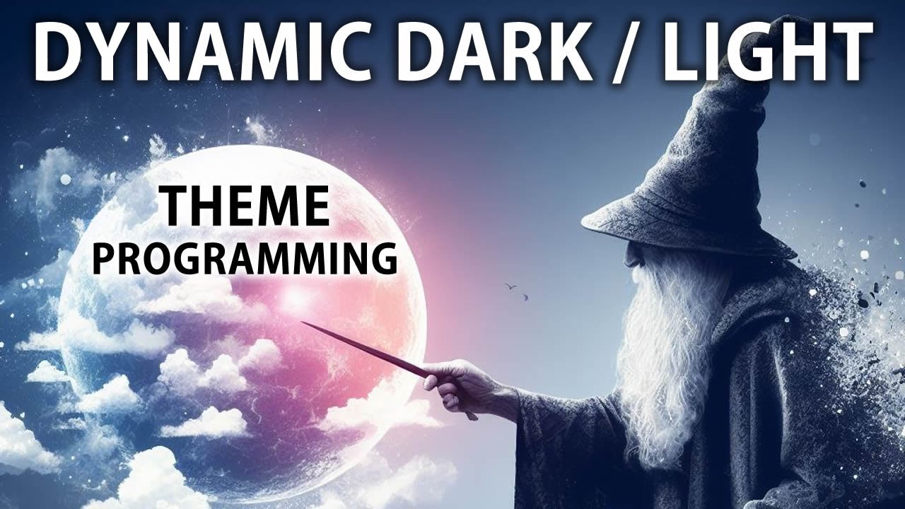 weProgramIT's tweet card. Dynamic Dark Light Theme Programming JavaScript CSS DOM Tutorial