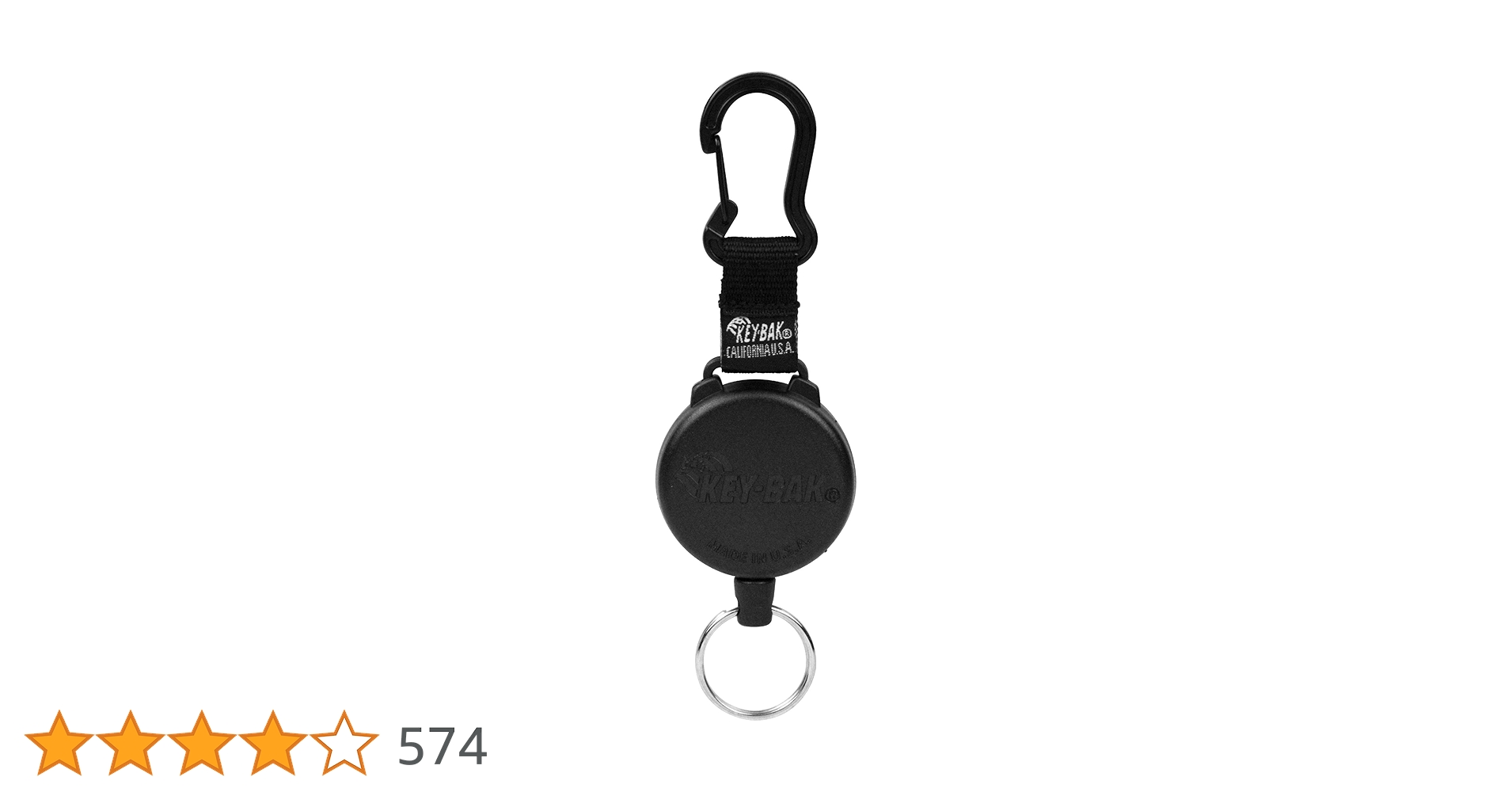 Half_bot_accoun's tweet card. コードを引っ張り、手を離すと自然とコードを巻き取るキーリールを最初に発明したアメリカKEY-BAK社製のキーリール 【用途】 キーバックリール 【特徴】 ・ベルト、バッグなどにワンタッチで引っ掛けられてとても便利なカラビナ付きキーリール 【注意事項】 ※本来の用途以外に使用しないで下さい。 ※伸縮耐荷重内で使用して下さい。 ※急激な荷重や、過度の荷重がかかる方法で使用すると破損の原因になるの...