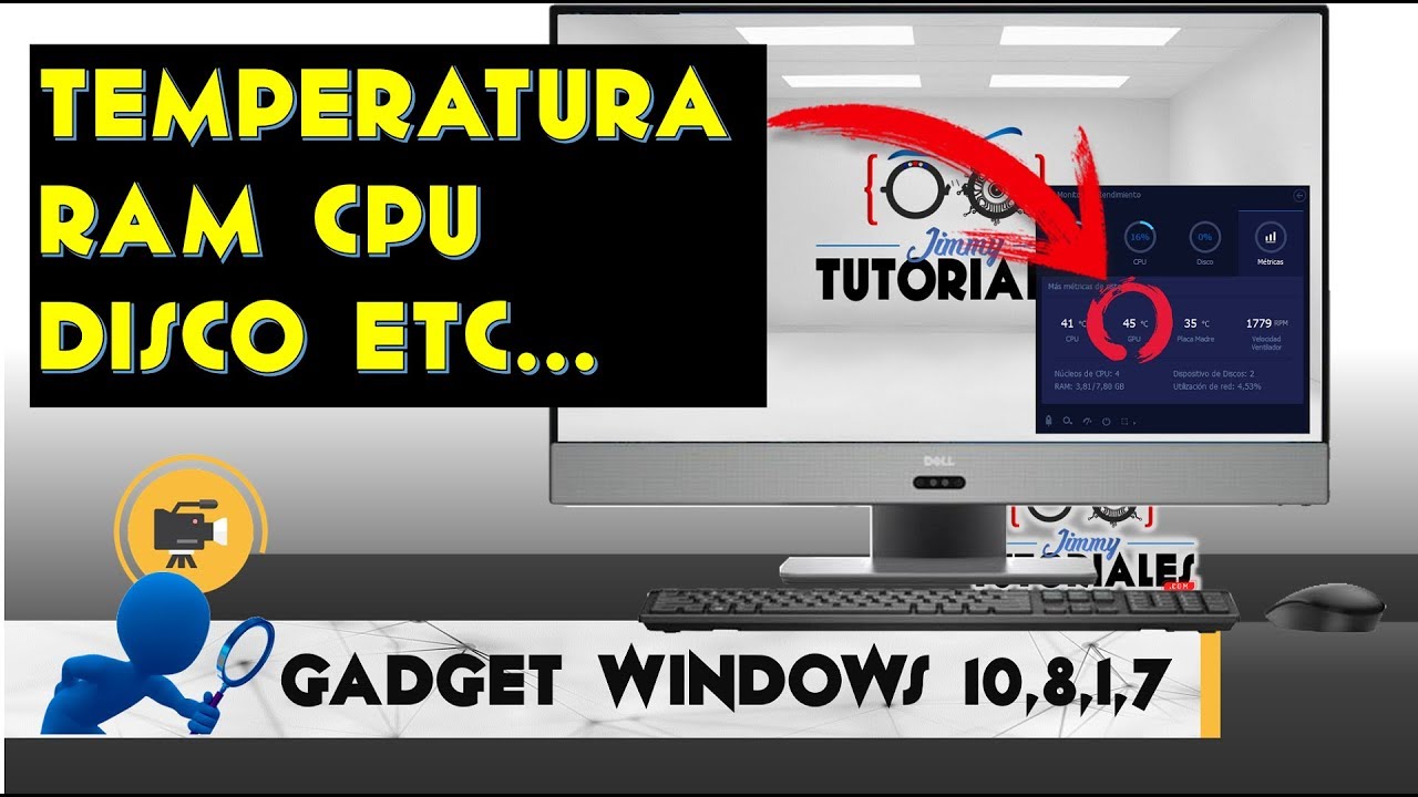 JimmyTutoriales's tweet card. El Mejor Programa para Monitorear el Rendimiento de tu Computadora |...
