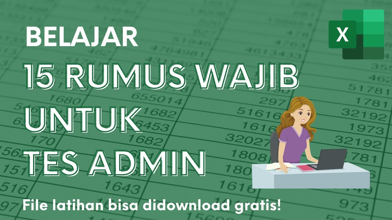 ignasiusryan's tweet card. WAJIB BISA! 15 RUMUS EXCEL UNTUK TES ADMIN DAN SELEKSI KERJA (2021)