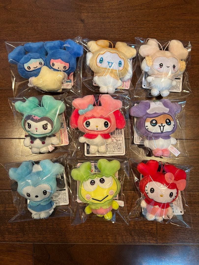 TWICE LOVERYS サンリオマスコットgigo限定　コンプリート TWICEのサンリオマスコットコンプ出品されてるー！みんなのブリー