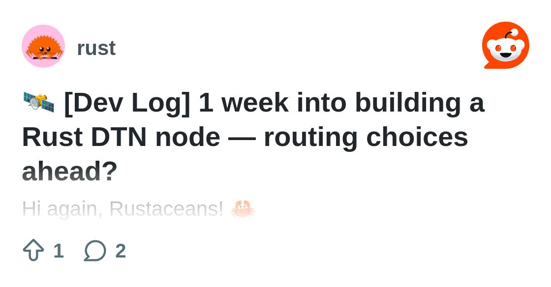 rust_programmer's tweet card. Explore this post and more from the rust community