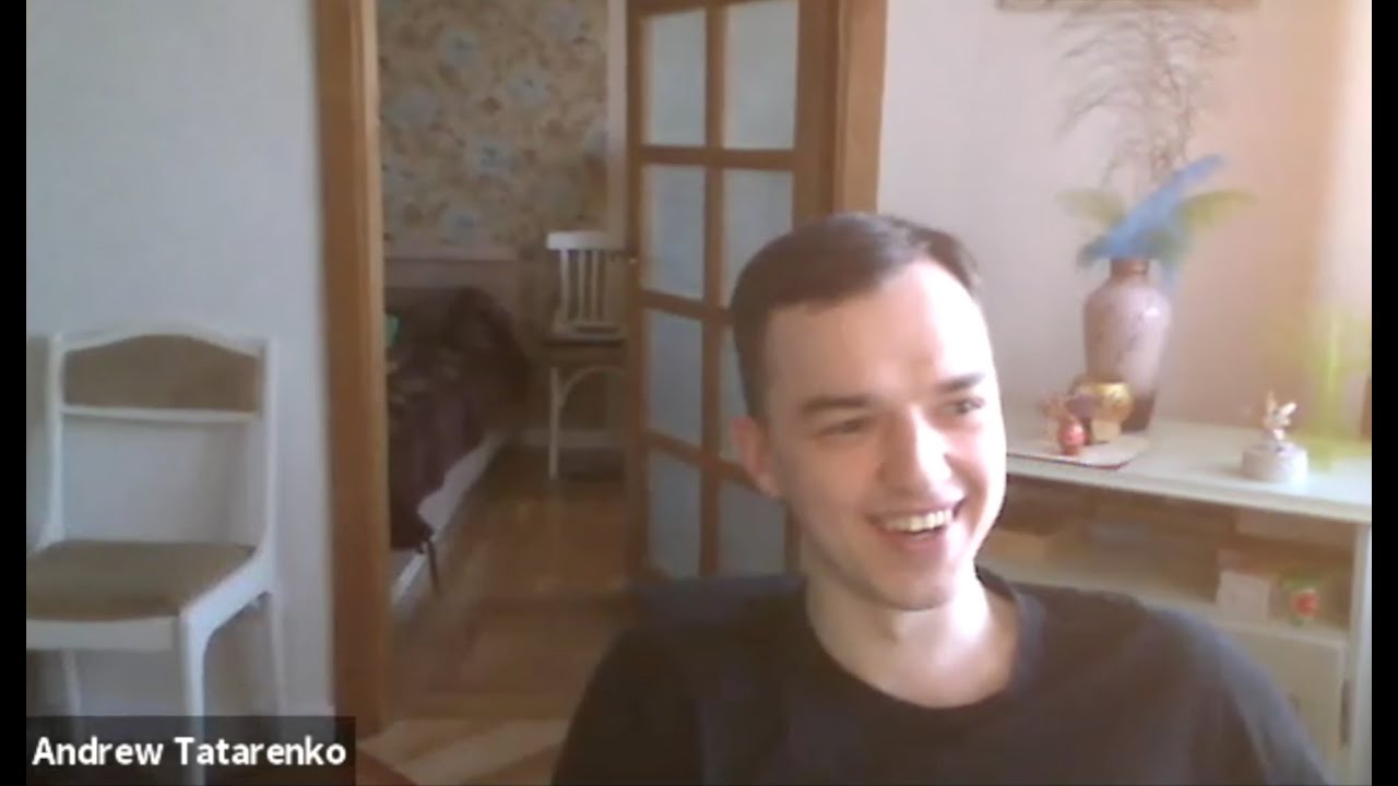 datarockets's tweet card. Andrew about his work on a project named Glassfrog