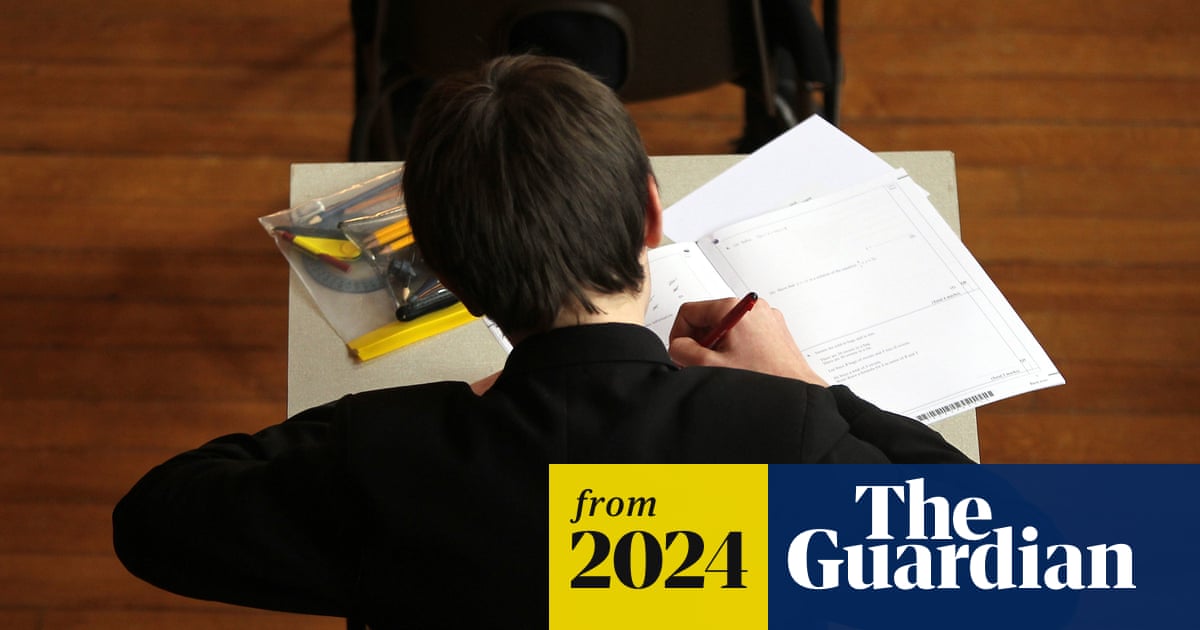 HeapDr's tweet card. Study finds serious impact on life chances and mental health of young people amid calls to reassess resits policy in England