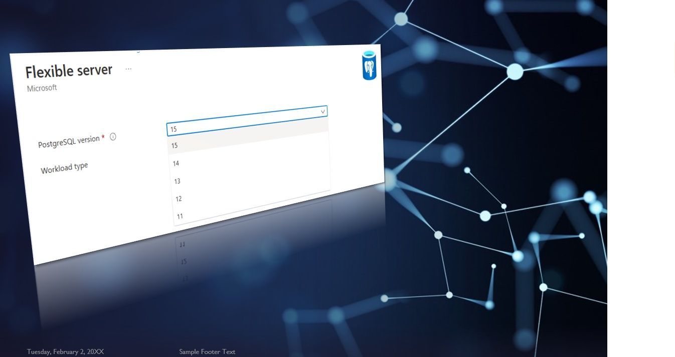 DotNetCodeIT's tweet card.  You can now deploy PostgreSQL version 15 or upgrade your existing instances to it on Azure Database for PostgreSQL Flexible Server!