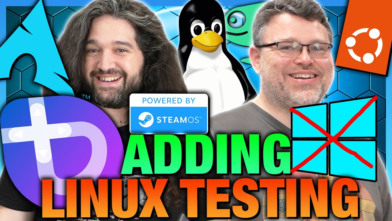 GamersNexus's tweet card. Adding Linux GPU Benchmarks: Best Distributions for Gaming Tests, ft....