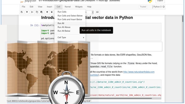 python_malaga's tweet card. Una introducción a Jupyter y su ecosistema. Con esta charla acabarás conociendo algunas de las formas de instalar y gestionar Jupyter y sus variantes, veremos cómo usarlo n