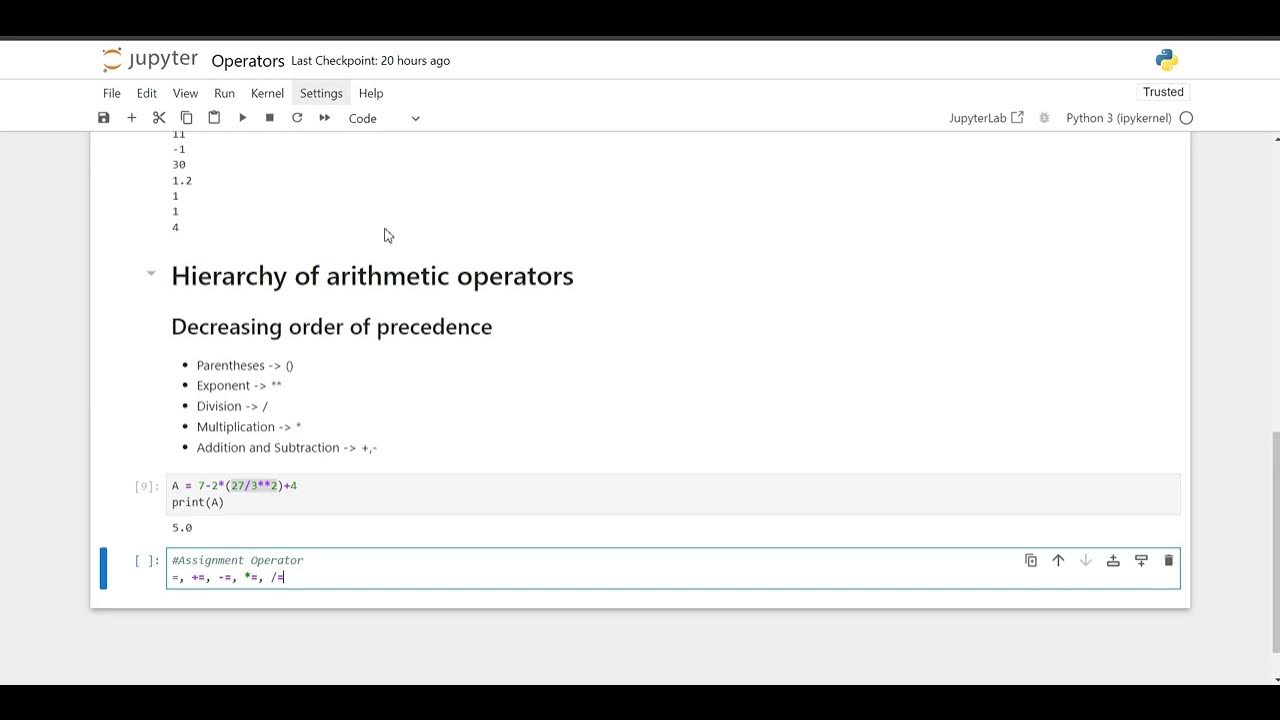 clcoding's tweet card. Data Science using Python - Operators