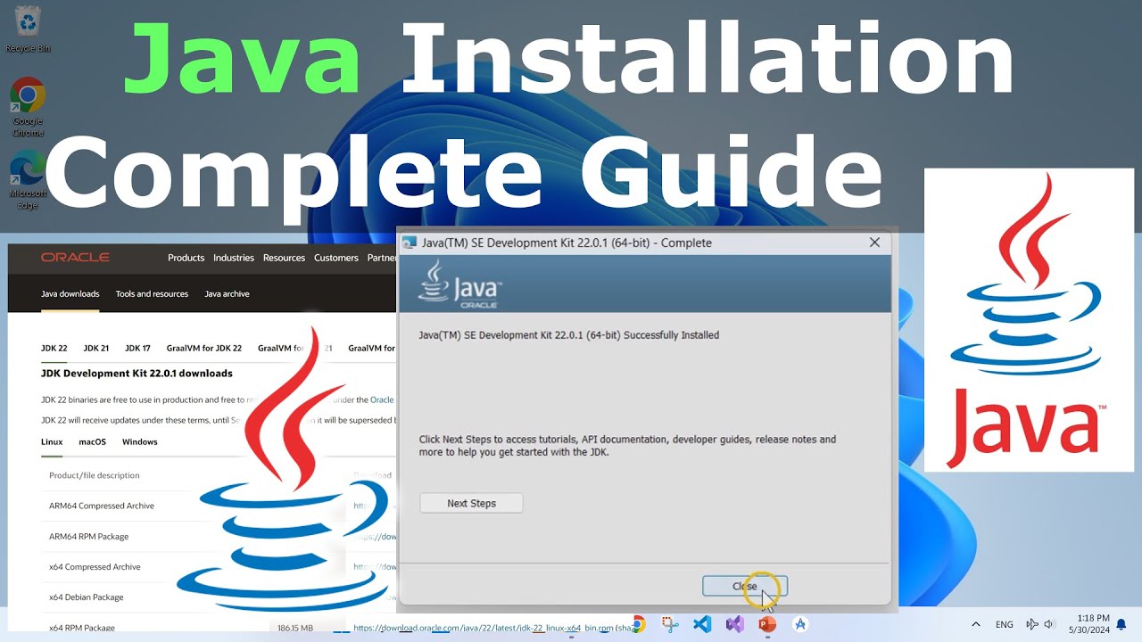 Aqyanoos's tweet card. How to Download and Install Java on Windows 10/11 Step-by-Step? JDK...
