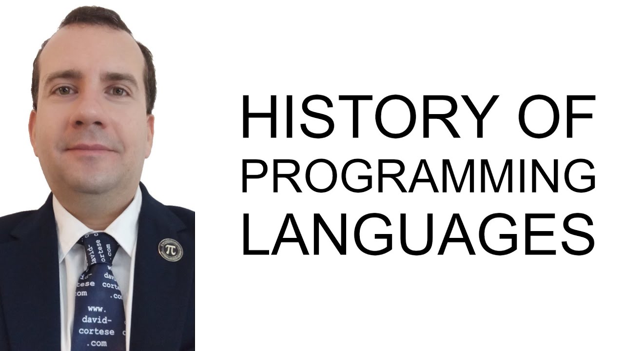 David_Cortese_'s tweet card. HISTORY OF PROGRAMMING LANGUAGES