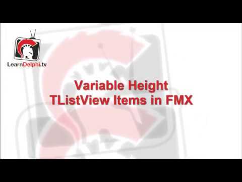 JimMcKeeth's tweet card. Variable Height TListView Item in FMX - #145
