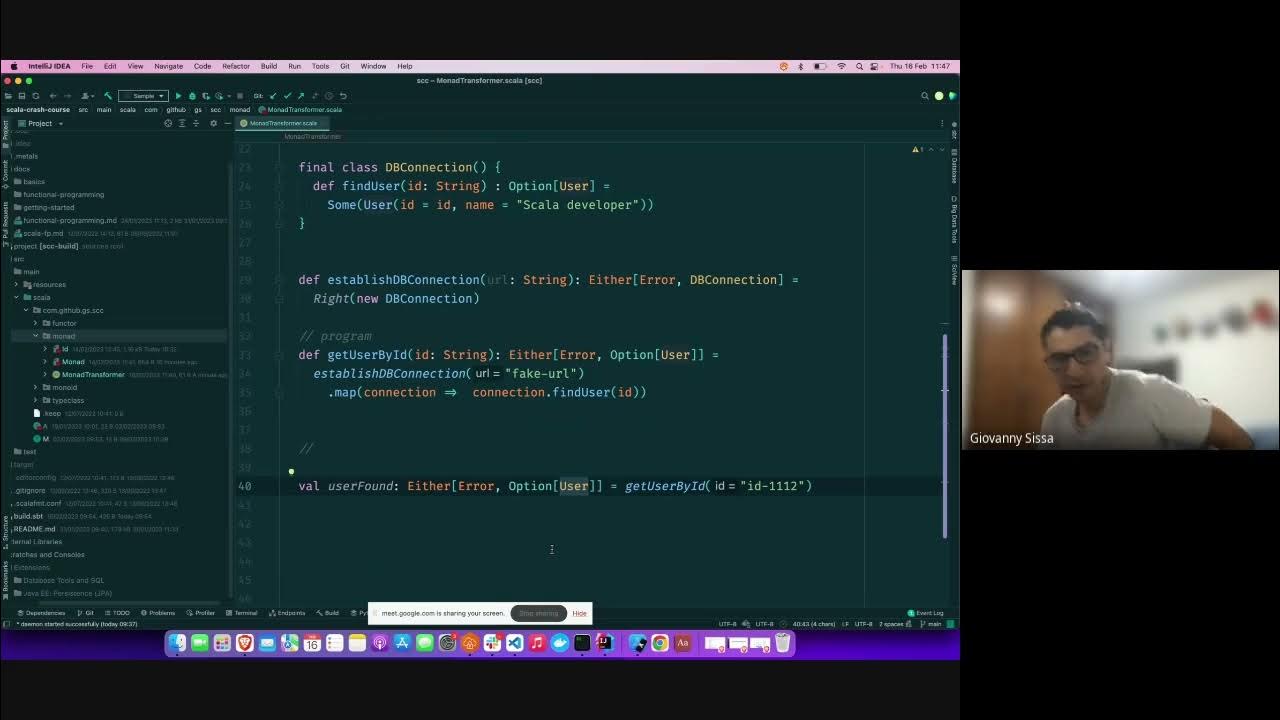 admiosdevs's tweet card. Functional Programming in Scala VIII