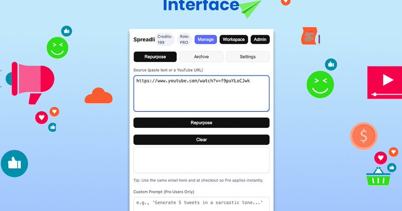 Tweet card summary image