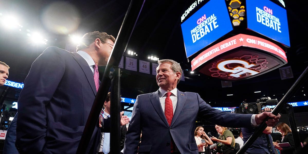 andersrmr's tweet card. My write-in vote for president will be for Georgia Gov. Brian Kemp. He is a successful Republican who has stood up to Trump and MAGA.