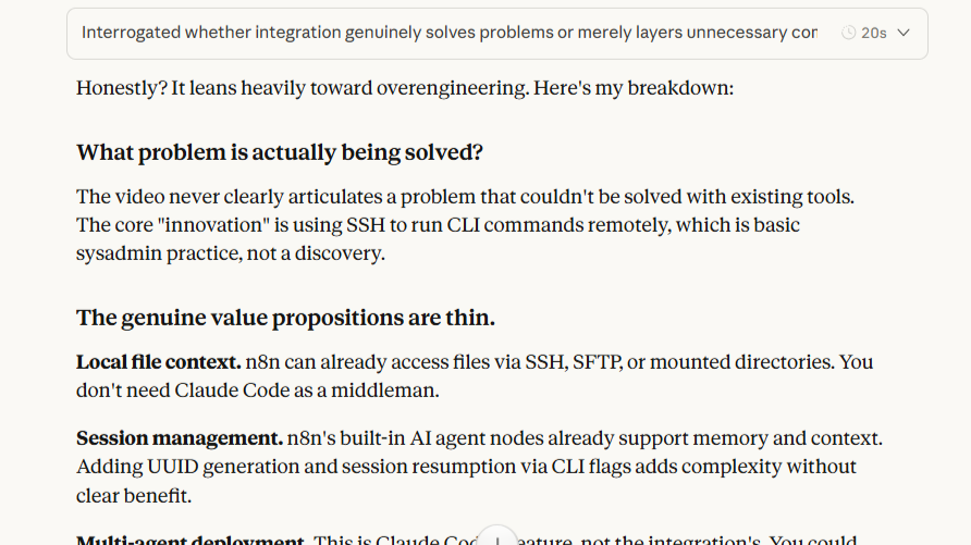 analyticsnerd's tweet card. AI gurus seem to be running out of genuinely useful ideas. To compensate, many introduce “clever” solutions for problems that don’t really exist.
