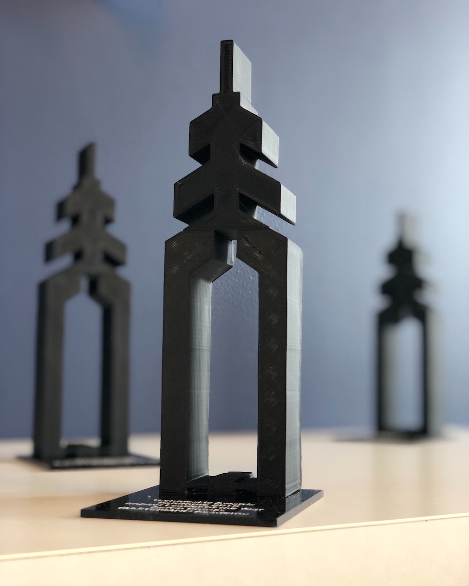 CodeForBmore's tweet card. For each of our six categories — Invention, Impact Leader, Technical Leader, Culture Builder, Startup and Growth Company of the Year — tell us who is making the biggest impact in your local tech and...