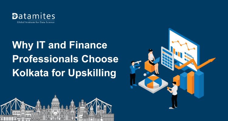 DataMites's tweet card. Kolkata has become a preferred hub for IT and finance professionals seeking upskilling, offering industry-aligned courses and expert-led training. The city provides ample opportunities to enhance...