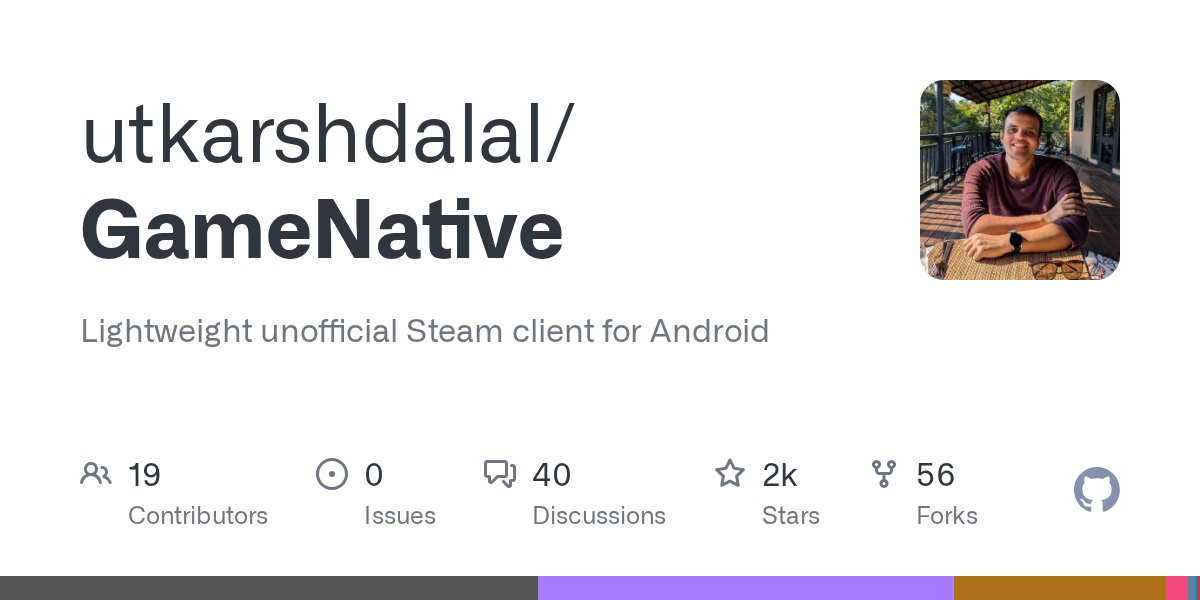 suzuri_lollipop's tweet card. Lightweight unofficial Steam client for Android. Contribute to utkarshdalal/GameNative development by creating an account on GitHub.