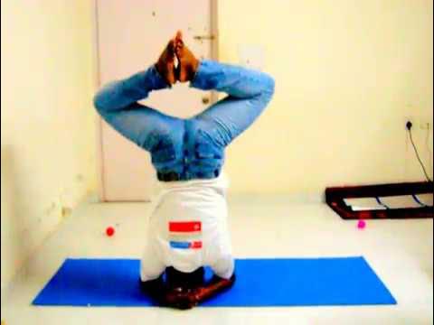 DotnetTechy's tweet card. Yoga headstand yoga for beginners | how to do yoga handstand poses |...