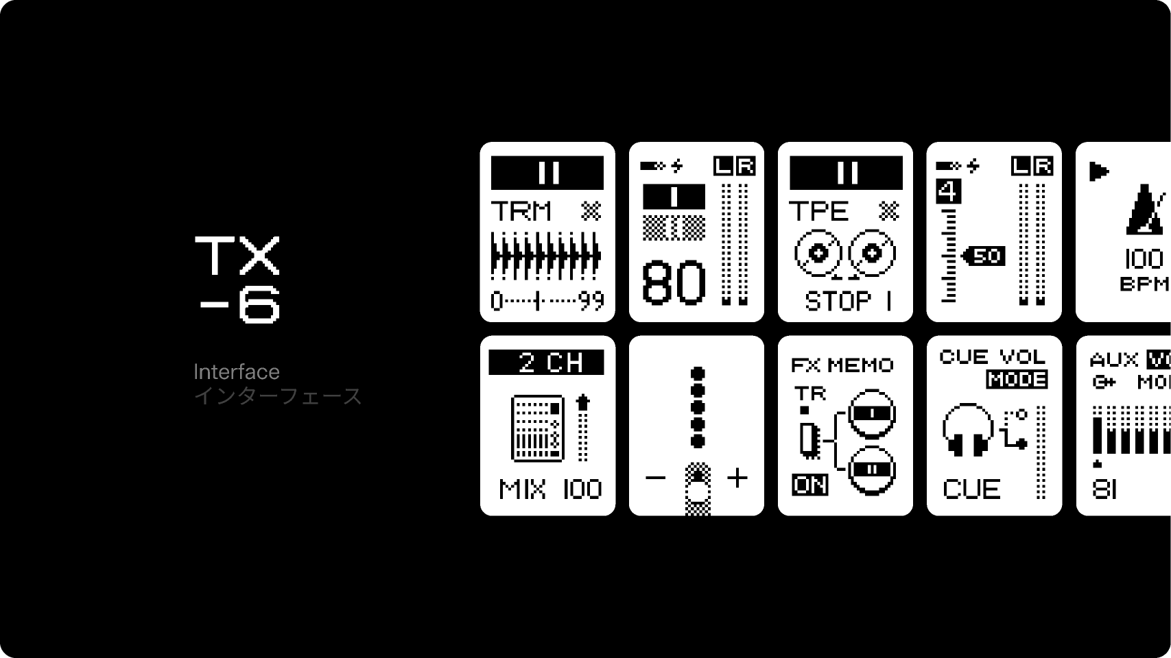 crlhsr's tweet card. TX-6 screen graphics These are not my own designs, I just redesigned the screens to make them available in figma.