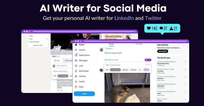 Tweet card summary image